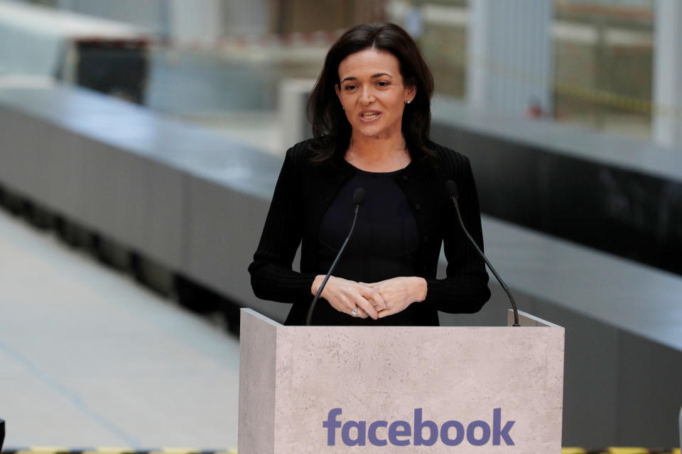 Facebook COO Sheryl Sandberg recently announced expanded leave policy at her company, setting a new example for other large public employers. (Photo: Philippe Wojazer/Reuters)