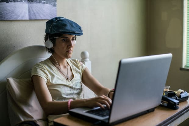 A focused Tati.<p>Photo: Pablo Arellano Spataro/HBO</p>