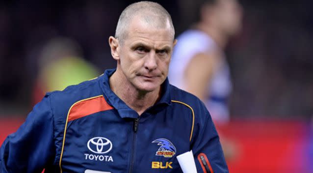 Phil Walsh's death shocked the AFL world. Photo: AAP