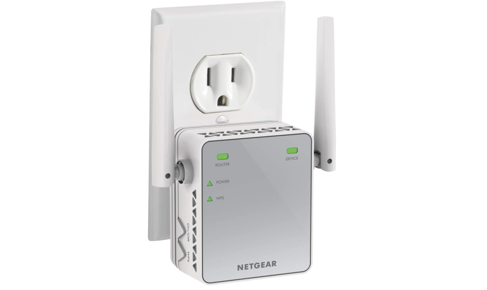 Netgear N300 Wi-Fi Range Extender, Essentials Edition. Foto: amazon.com.mx