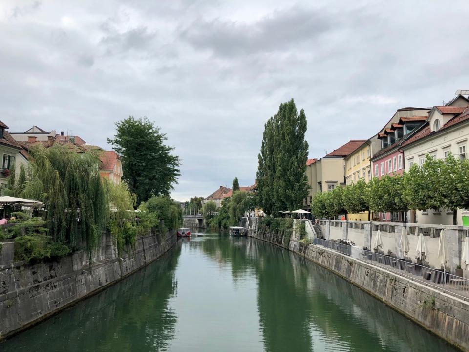 River in Ljubljana