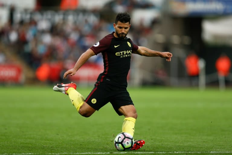 Striker Sergio Aguero remains Manchester City's most valuable player