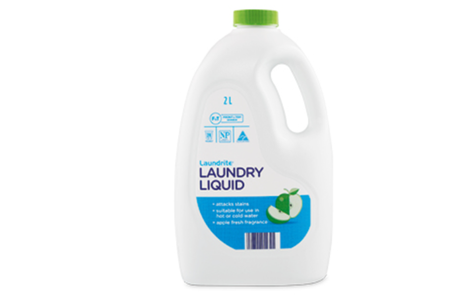 Aldi laundry liquid