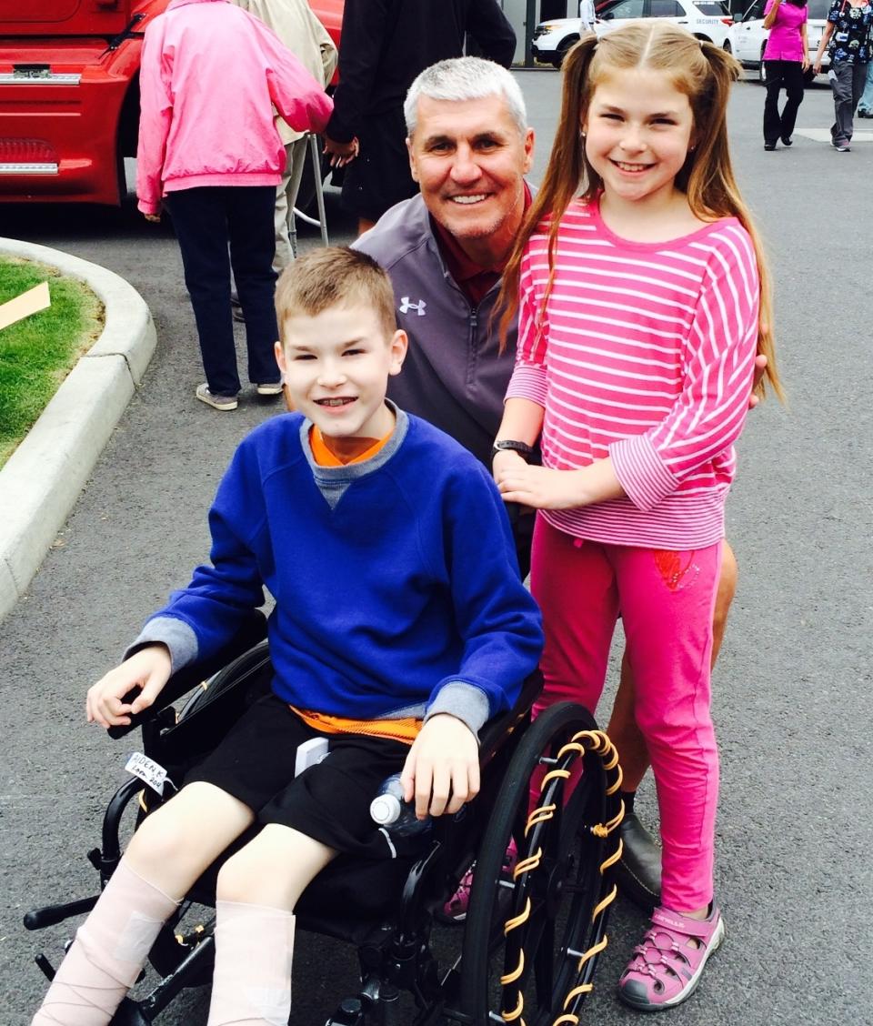 Mark Rypien has been running his foundation to help kids with cancer since 2004. (Photo courtesy of the Rypien Foundation).