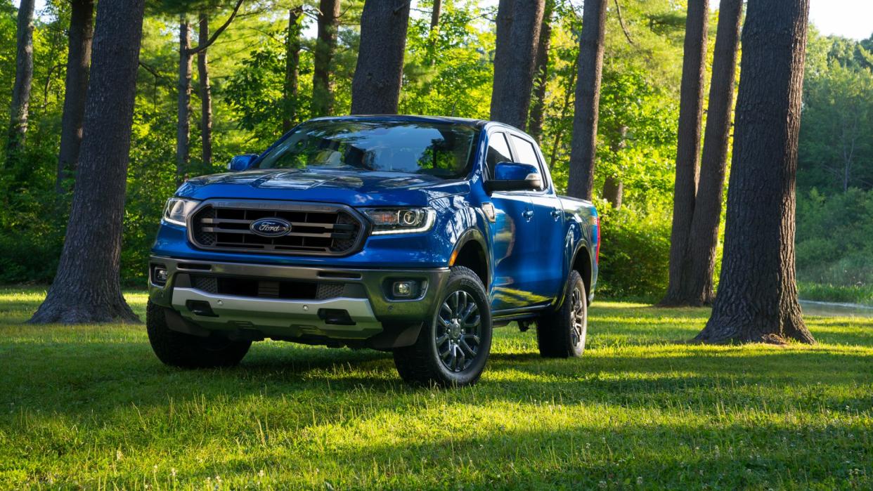 The only midsize pickup Built Ford Tough, the 2020 Ford Ranger is ready for adventure and packed with driver-assist technologies to enable easier driving both on and off-road.