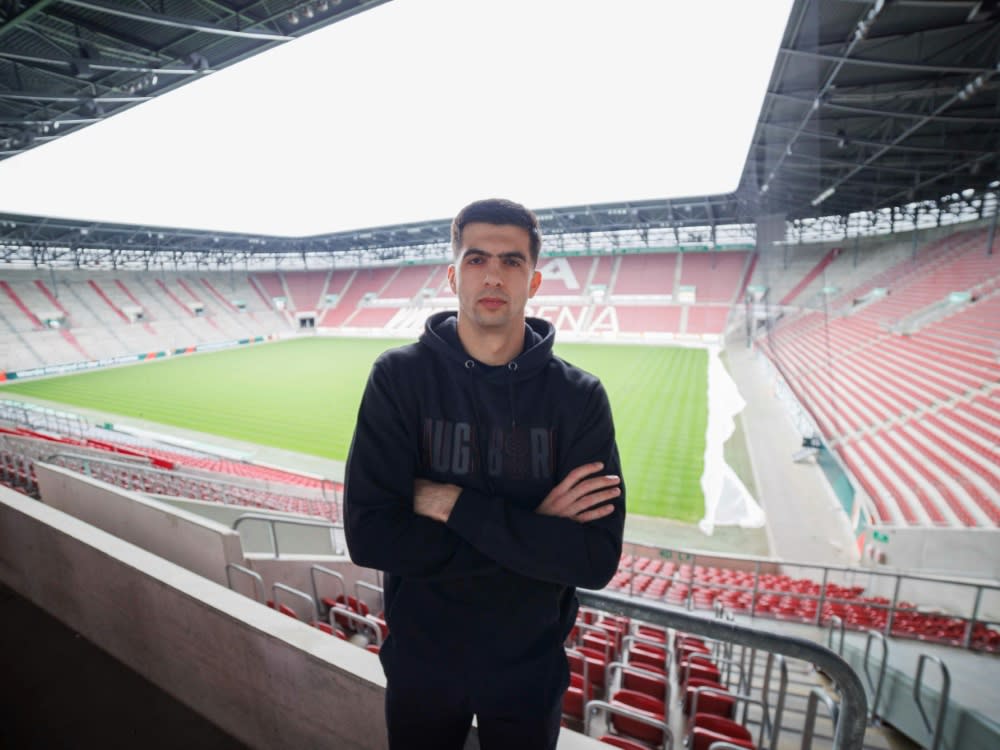 Labrovic in seinem neuen Heimstadion