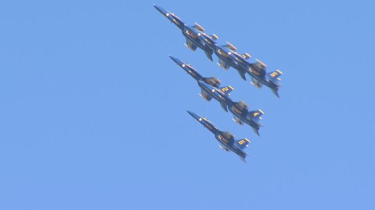 WATCH Blue Angels Airshow Rehearsal