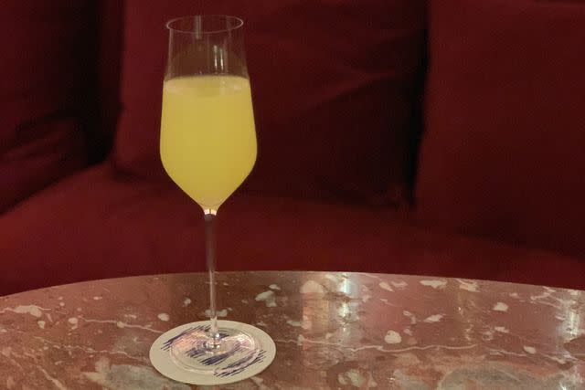 <p>Courtesy of Lyaness</p> The Trio Mimosa — a popular cocktail at Ryan Chetiyawardana’s award-winning Lyaness bar in London — makes use of Hamlin oranges alongside dry sparkling wine, acacia honey, and lemons to deliver a bright and lively flavor.