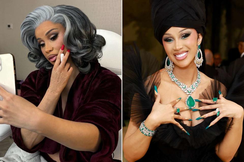 <p>Erika laâ€™ pearl/Instagram; Arturo Holmes/MG24/Getty</p> Cardi B reveals her original plans for her 2024 Met Gala look — and it involved lots of prosthetics