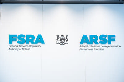 FSRA Logo (CNW Group/Ontario Financial Services Regulatory Authority)