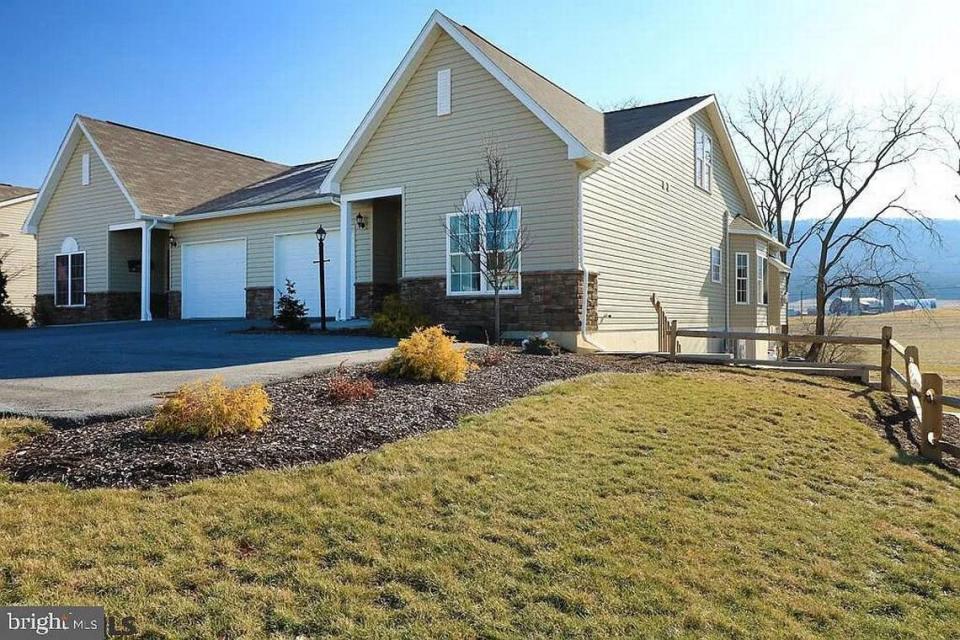 A front-facing view of the property at 700 Mountain Stone Road near Bellefonte. Photo shared with permission from home’s listing agent, Ryan Lowe of RE/MAX Centre Realty.