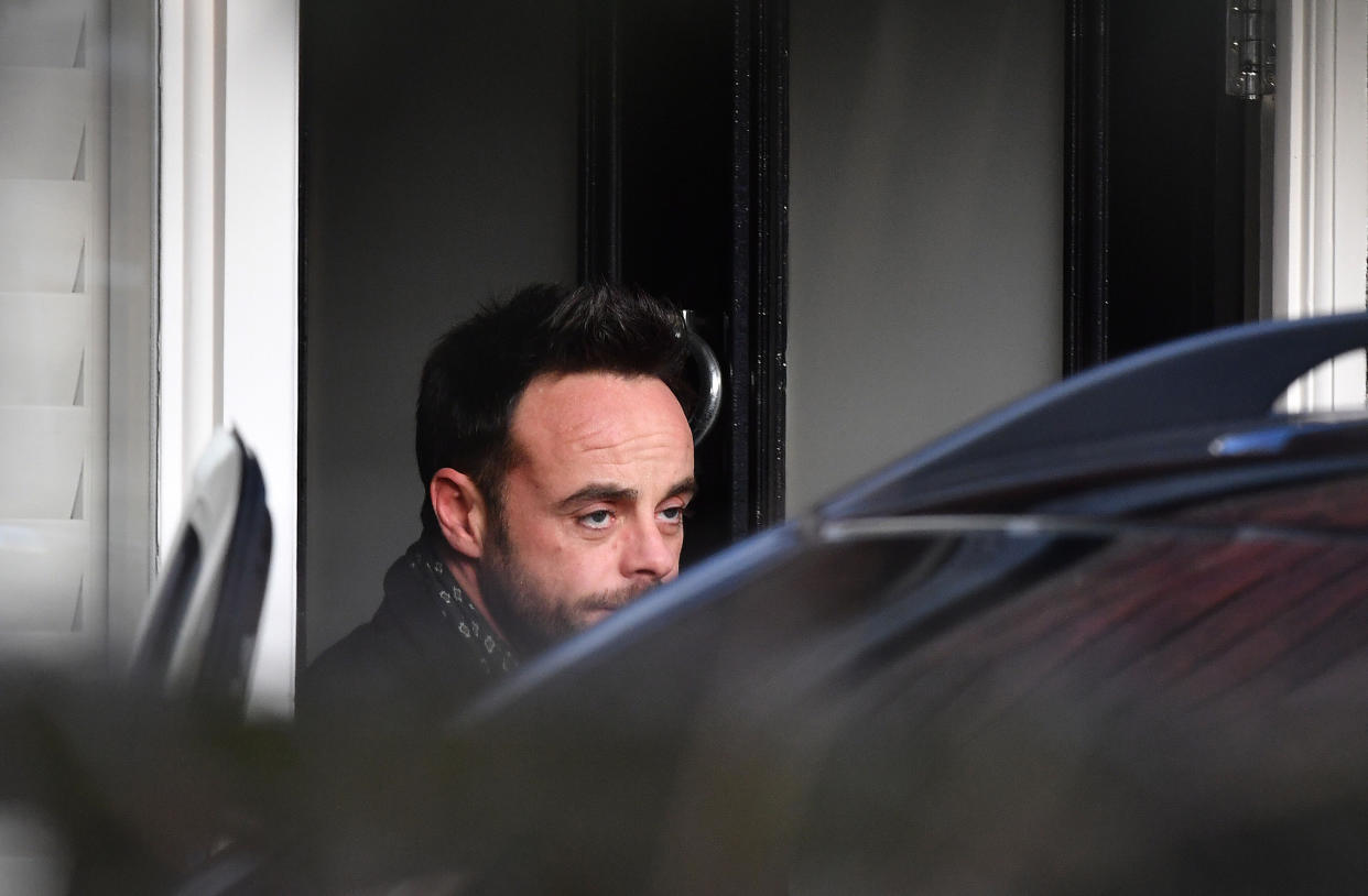 Ant McPartlin charged with drink-driving after car crash