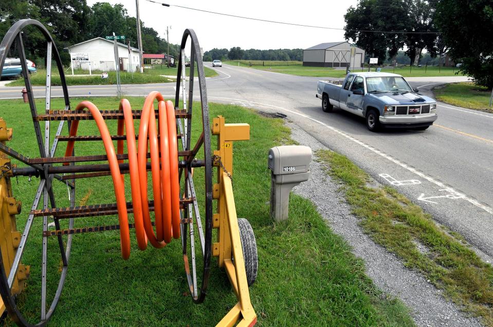 Construction to install broadband service can been seen along roadways in rural Coffee County, Tenn. Ben Lomand Connect has received a $1 million state grant that will allow the company to extend broadband service into the rural Pocahontas area in Northern Coffee County.