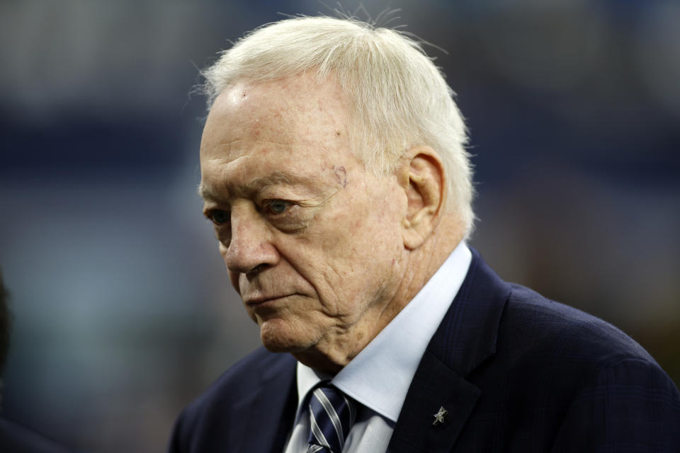 Jerry Jones was candid about the Cowboys' loss to Washington.  (Tim Heitman-USA TODAY Sports)