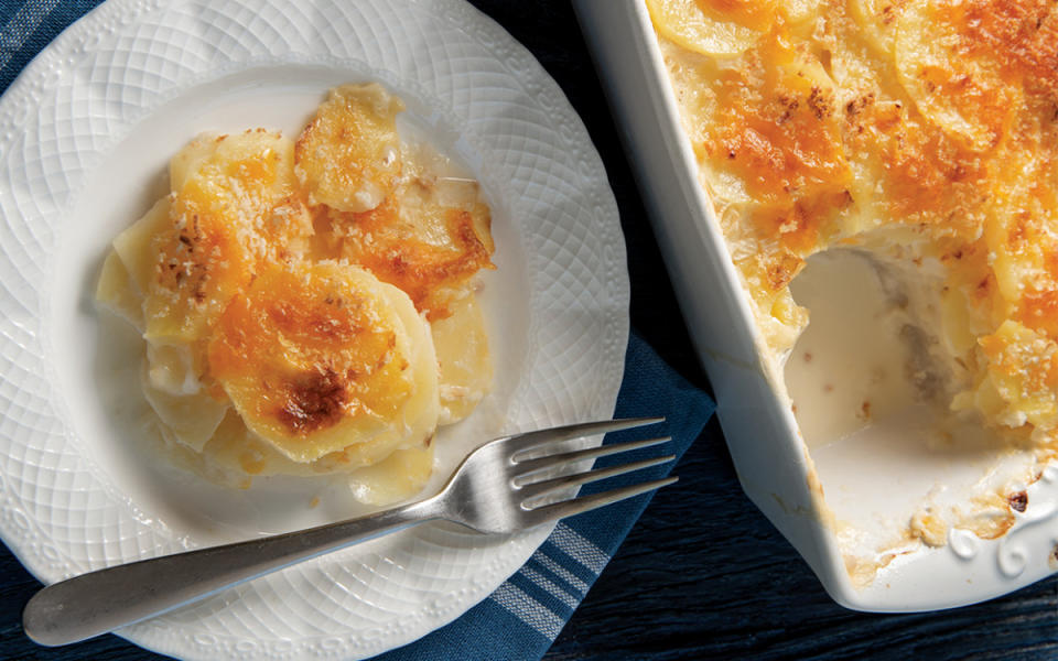<p>Audrey Johns</p><p>You can save some oven space too, preparing this classic recipe in a whole new way.</p><p><strong>Get the recipe: <a href="https://parade.com/720698/parade/instant-pot-scalloped-potatoes/" rel="nofollow noopener" target="_blank" data-ylk="slk:Instant Pot Scalloped Potatoes;elm:context_link;itc:0;sec:content-canvas" class="link ">Instant Pot Scalloped Potatoes</a></strong></p><p><strong>Related: <a href="https://parade.com/1011046/kristamarshall/best-instant-pot-sides-dish-recipes/" rel="nofollow noopener" target="_blank" data-ylk="slk:50 Best Instant Pot Side Dishes;elm:context_link;itc:0;sec:content-canvas" class="link ">50 Best Instant Pot Side Dishes</a></strong></p>
