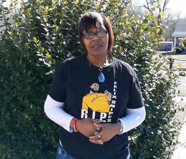 Before COVID, Mary Snipes was active in her community taking a stand against gun violence in honor of her late son, Felix. (Courtesy of Mary Snipes)