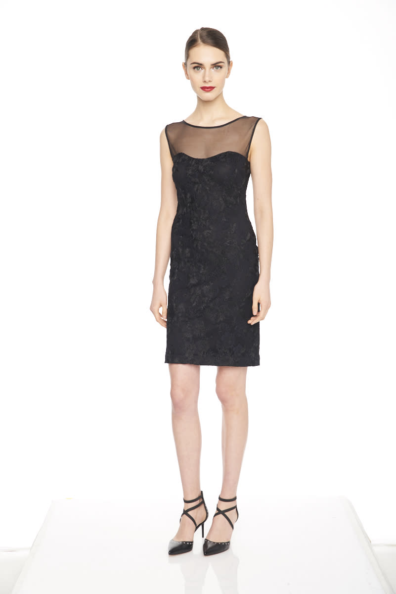 <p><em><a rel="nofollow noopener" href="https://www.karllagerfeldparis.com/product/embroidered+lace+sheath+cocktail+dress.do?sortby=ourPicks&from=fn&selectedOption=209668" target="_blank" data-ylk="slk:Black Cocktail Dress;elm:context_link;itc:0;sec:content-canvas" class="link ">Black Cocktail Dress</a>, KARL LAGERFELD PARIS, $228</em></p>