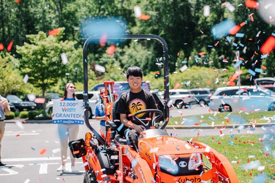 Judah, an 18-year-old with the genetic blood disease thalassemia, thought of a future of plenty when he asked for a tractor so he could work his family's farm.