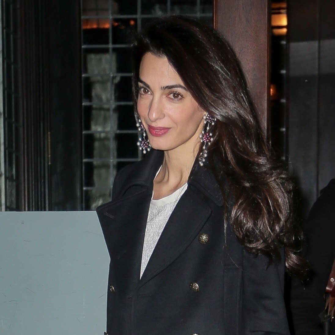 Amal Clooney Takes Her Wardrobe to an Edgy New Place