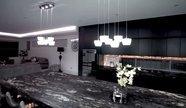 With generous lighting and marble features. Photo: Youtube