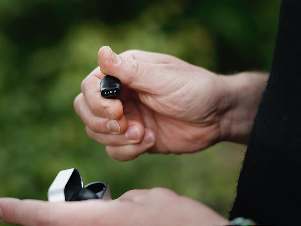 Earin's third-generation true wireless earbuds feature an open design and a host of handy features for $199.