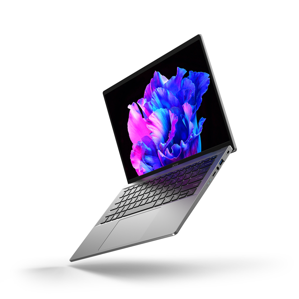 An image of the laptop at an angle. 