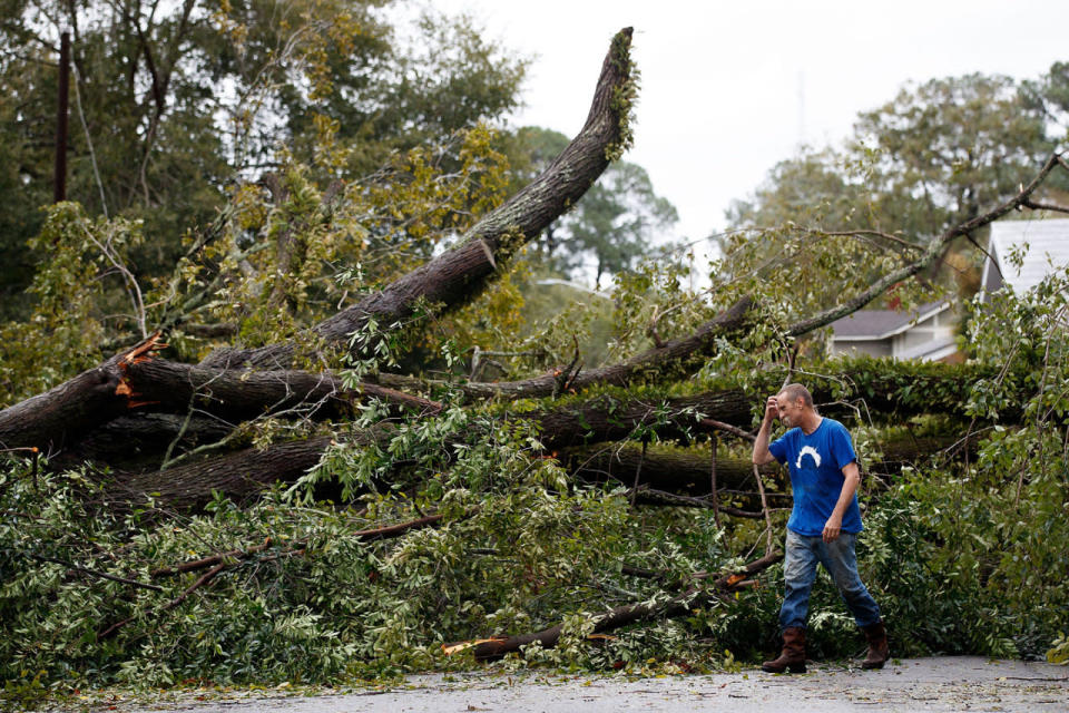 Hurricane Matthew batters the Southeast