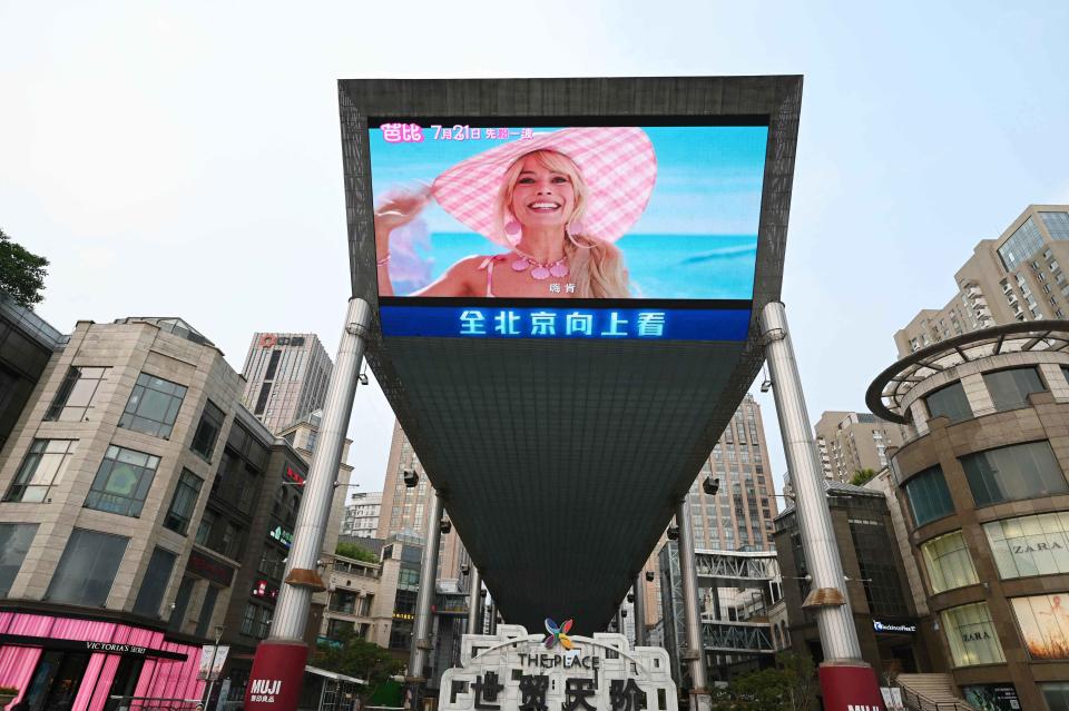 Barbie in China (Greg Baker / AFP - Getty Images)