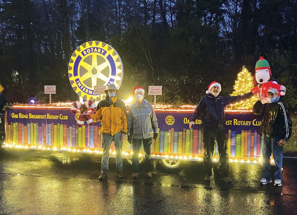 To be COVID-19 safe, the Oak Ridge Chamber of Commerce held the 2020 Christmas Parade in reverse. The parade was parked while the people drove by in their vehicles to view the floats and their neighbors. Here are a few of the scenes captured by D. Ray Smith, who writes the ‘Historically Speaking’ column for The Oak Ridger.