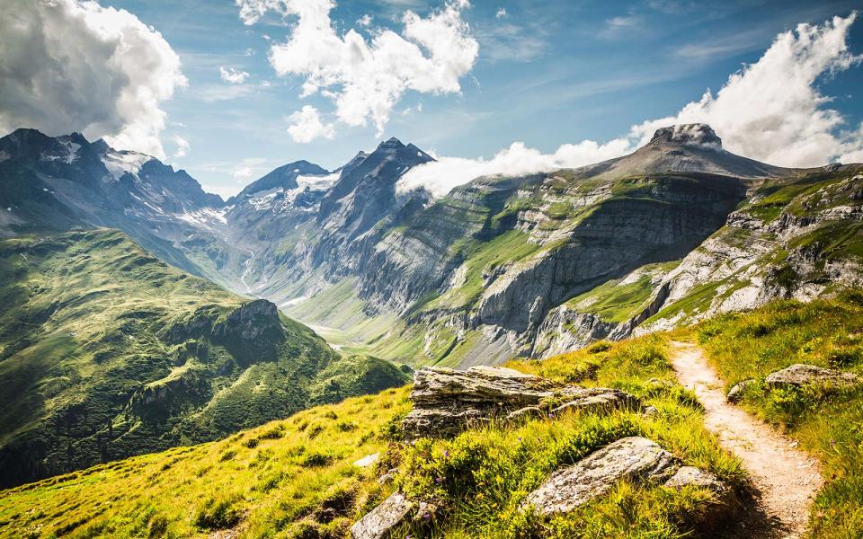 Instagram Tips Captions Mountain Range Landscape Nature Switzerland