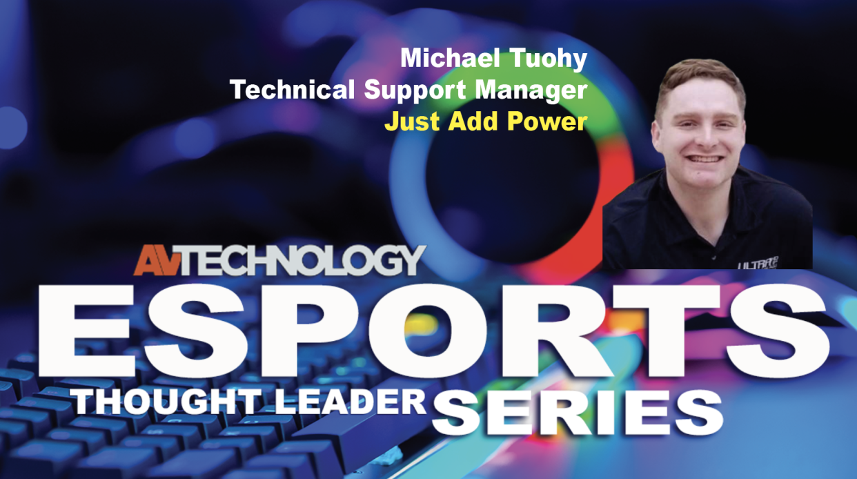  MICHAEL TUOHY Technical Support Manager Just Add Power. 