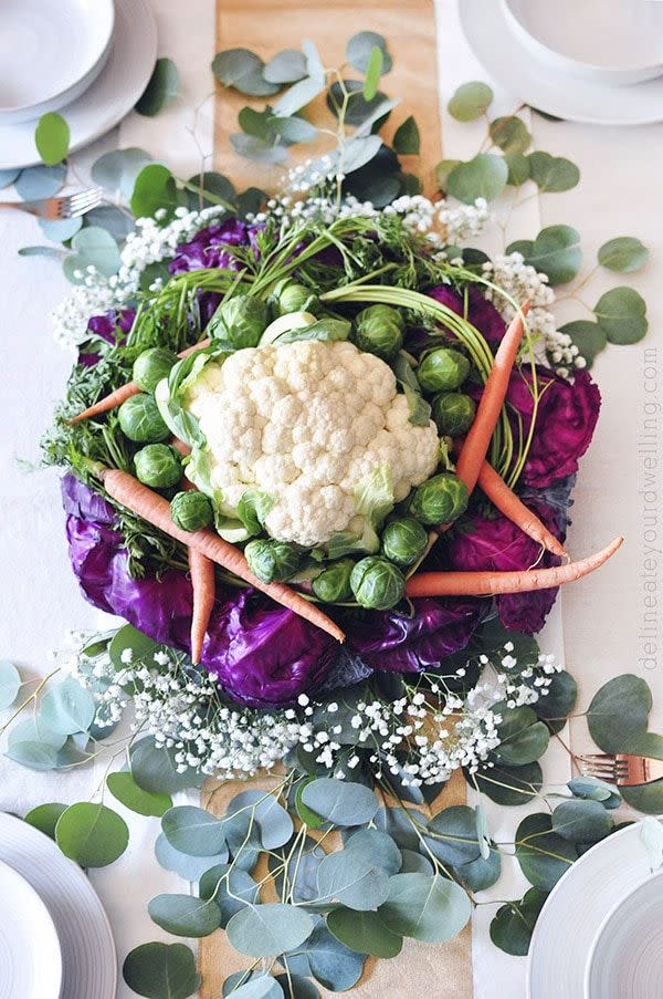 Bountiful Edible Centerpiece