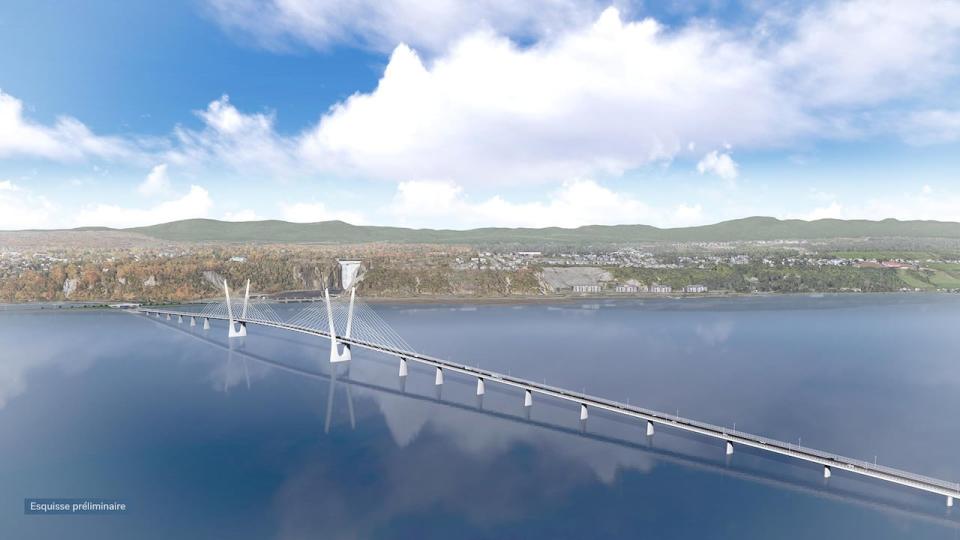 The preliminary plans for the cable-stayed bridge will be just over two kilometres long.
