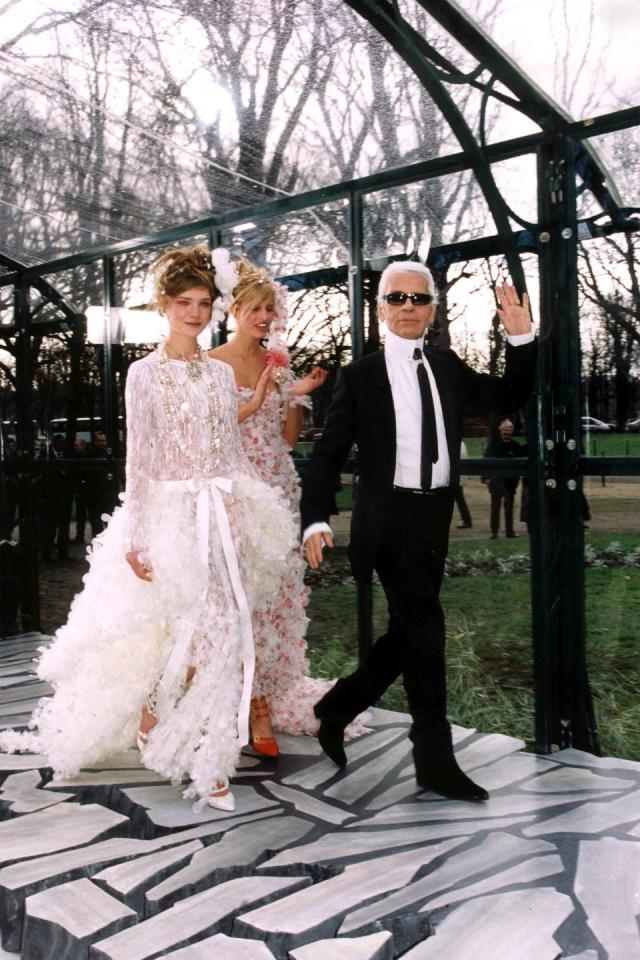 Karl Lagerfeld's Best Bridal Moments