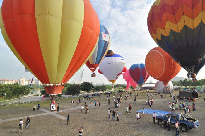Hot air balloon rides in Malaysia via My Balloon Adventure. (Photo: My Balloon Adventure)