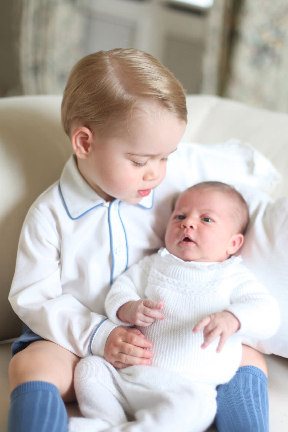 Prince George and Princess Charlotte