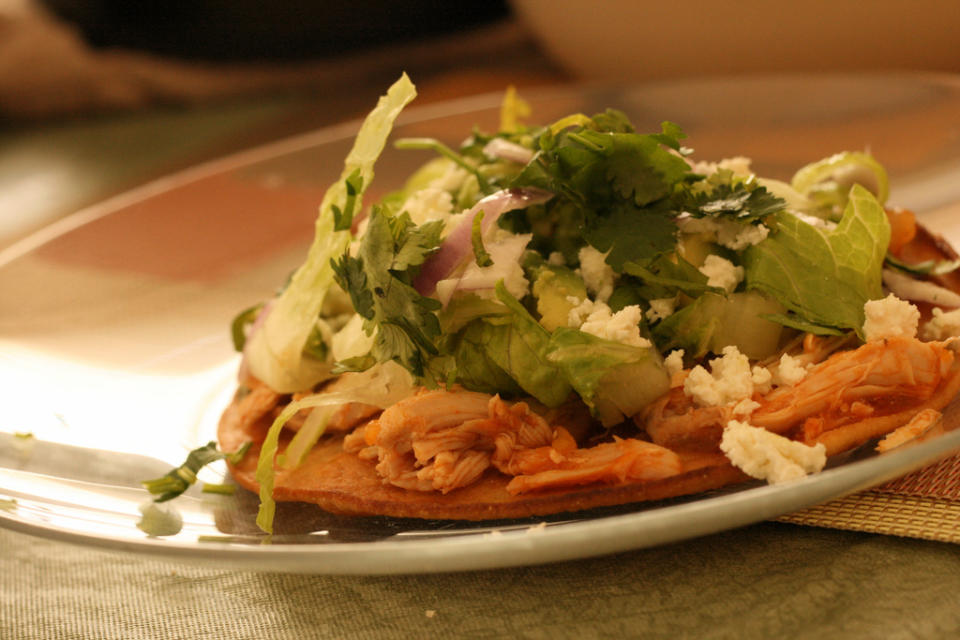 cocinar pollo tinga