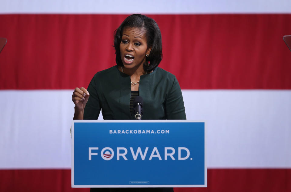 When Omnia Saed wrote a <a href="http://www.huffingtonpost.com/omnia-saed/why-i-love-michelle-obama_b_1871811.html">blog pos</a>t about how much she loves Michelle Obama, she never expected to reach the first lady herself. But not only did the sincerity of her piece attract the attention of Michelle -- she also got invited to see her rally in Virgina! When <a href="http://www.huffingtonpost.com/omnia-saed/why-i-love-michelle-obama_1_b_1890841.html">Omnia met Michelle backstage</a>, the first lady looked her in the eye and said, "You inspire me."