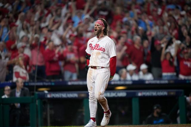 Phillies star Bryce Harper ejected, launches helmet into stands