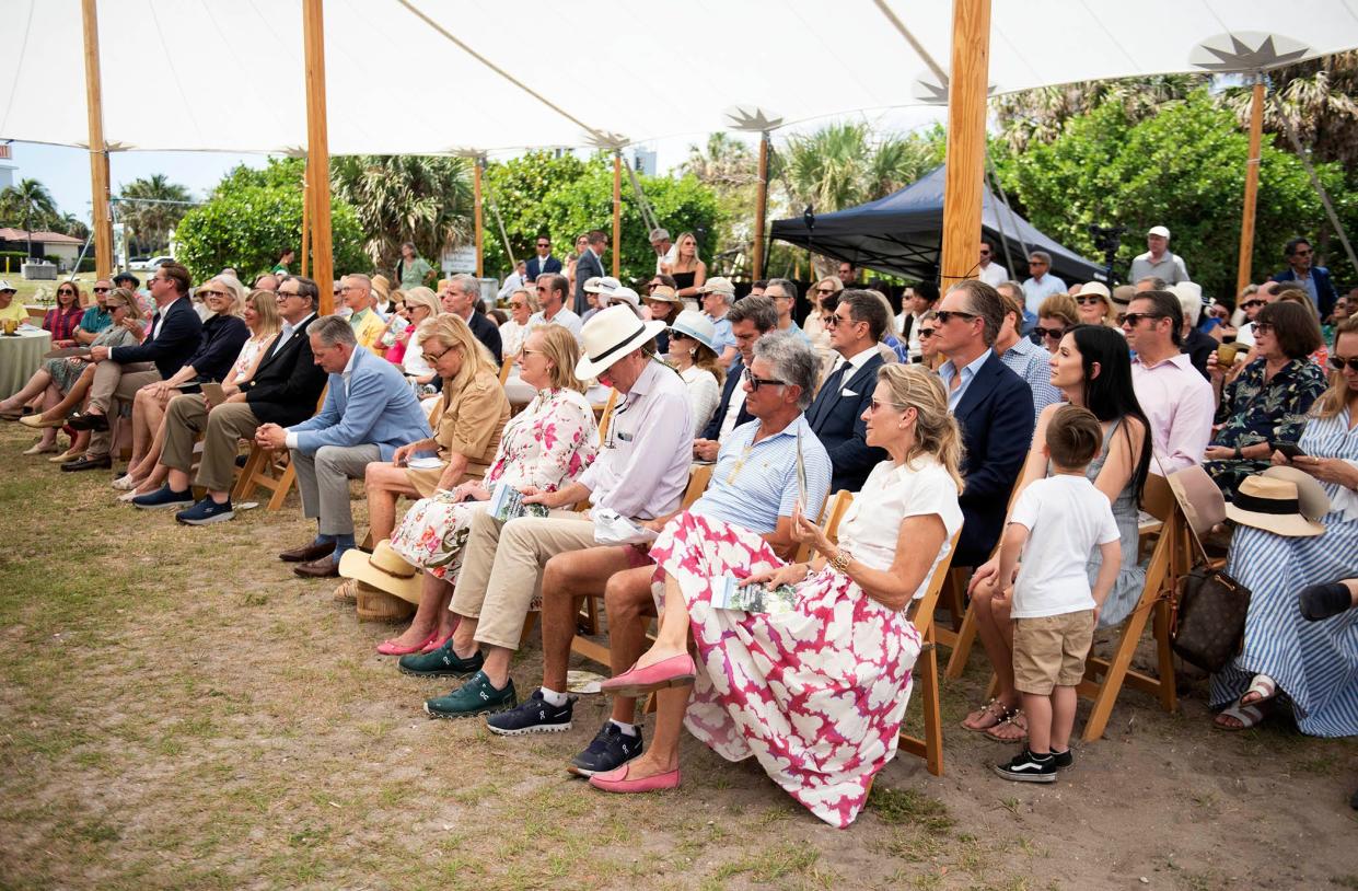 The Preservation Foundation of Palm Beach hosted a groundbreaking ceremony at Phipps Ocean Park April 19. Construction on a $33 million renovation project is expected to begin in June.