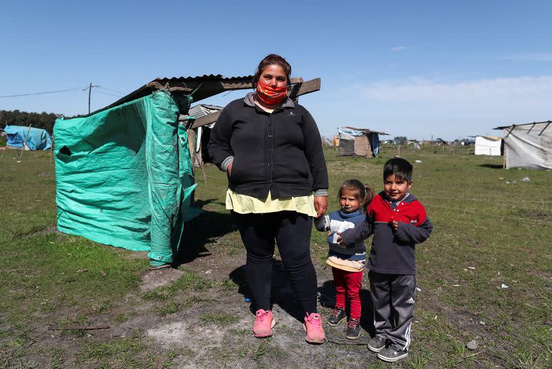 Families occupied a land on the outskirts of Buenos Aires, amid the outbreak of the coronavirus disease (COVID-19)