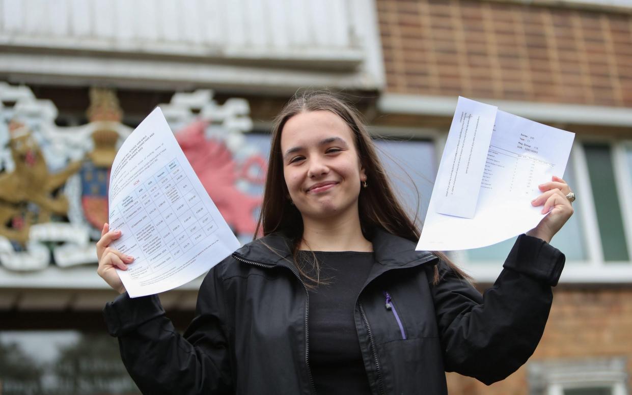 Nicoleta Rusu received 11 grade 9s for her GCSEs at King Edward VI Camp Hill School for Girls, Kings Heath, Birmingham