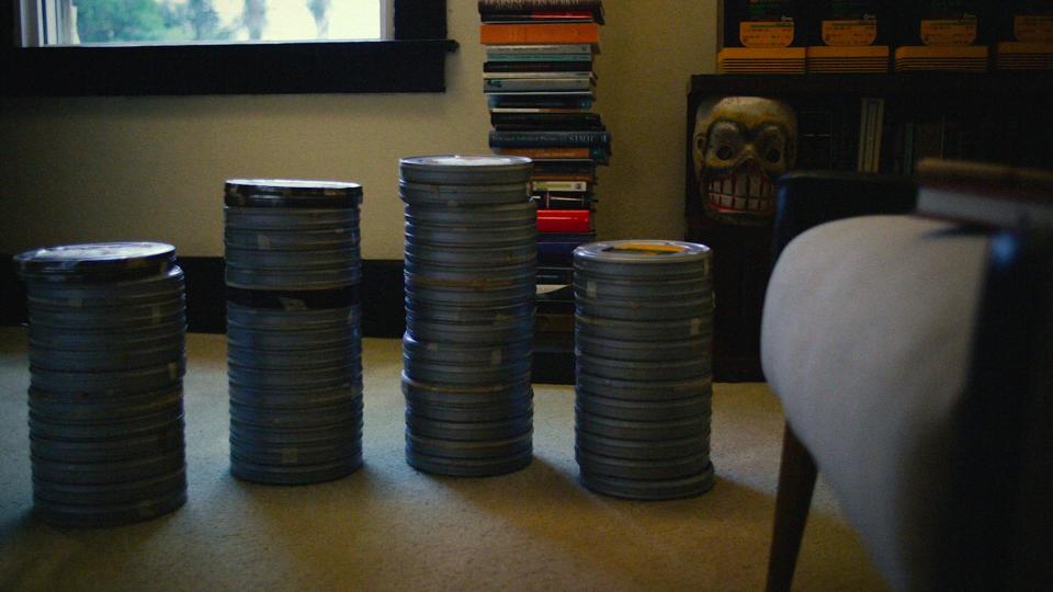 The 16mm film canisters from ‘Shirkers’ that disappeared for 20 years. (Photo: Netflix)