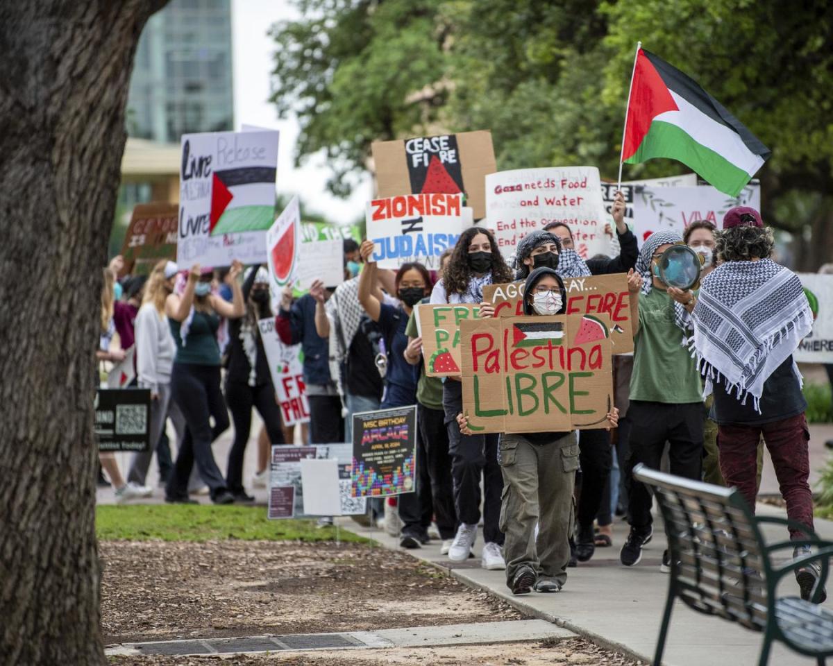 Students protesting on campuses across US ask colleges to cut investments supporting Israel
