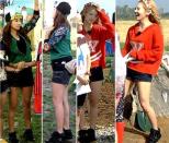 HyoYeon and Bora show great body shapes