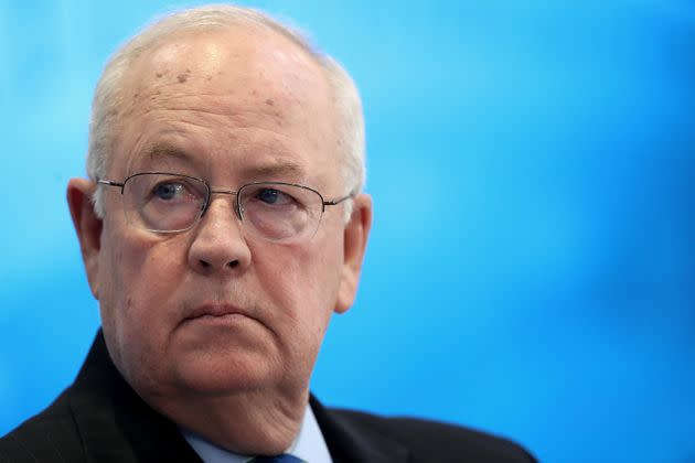 Ken Starr, who gained notoriety for leading the high-profile investigation that resulted in former President Bill Clinton’s impeachment, died Tuesday at 76. (Photo: Win McNamee via Getty Images)
