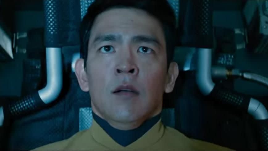 John Cho in a scene from 'Star Trek Beyond': Source: Paramount Pictures