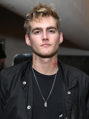 <p>Araya Doheny/Getty </p> Presley Gerber at the "Sound And Driven" screening in 2021