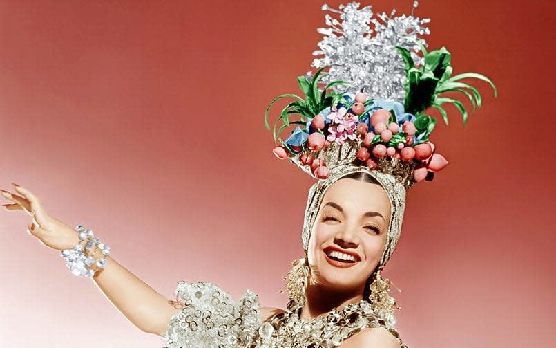 Who was Carmen Miranda and what were her most notable songs?