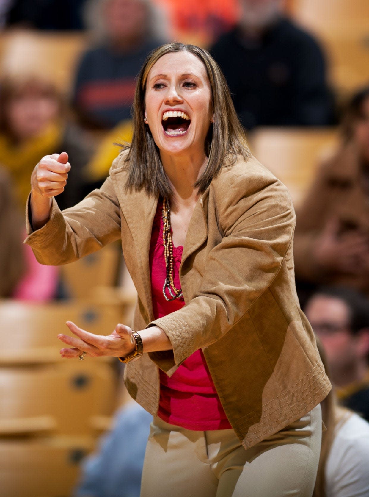 Cara Consuegra spent the last 13 seasons as head coach at Charlotte.